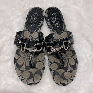 Coach sandals